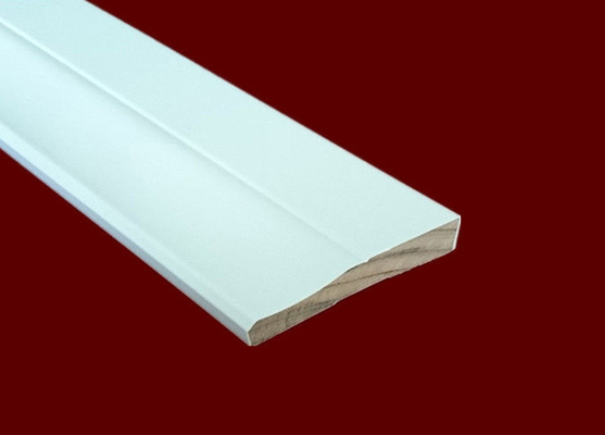 Beyaz Konut Dekoratif Muhafaza Kalıplama% 100 Hücresel PVC